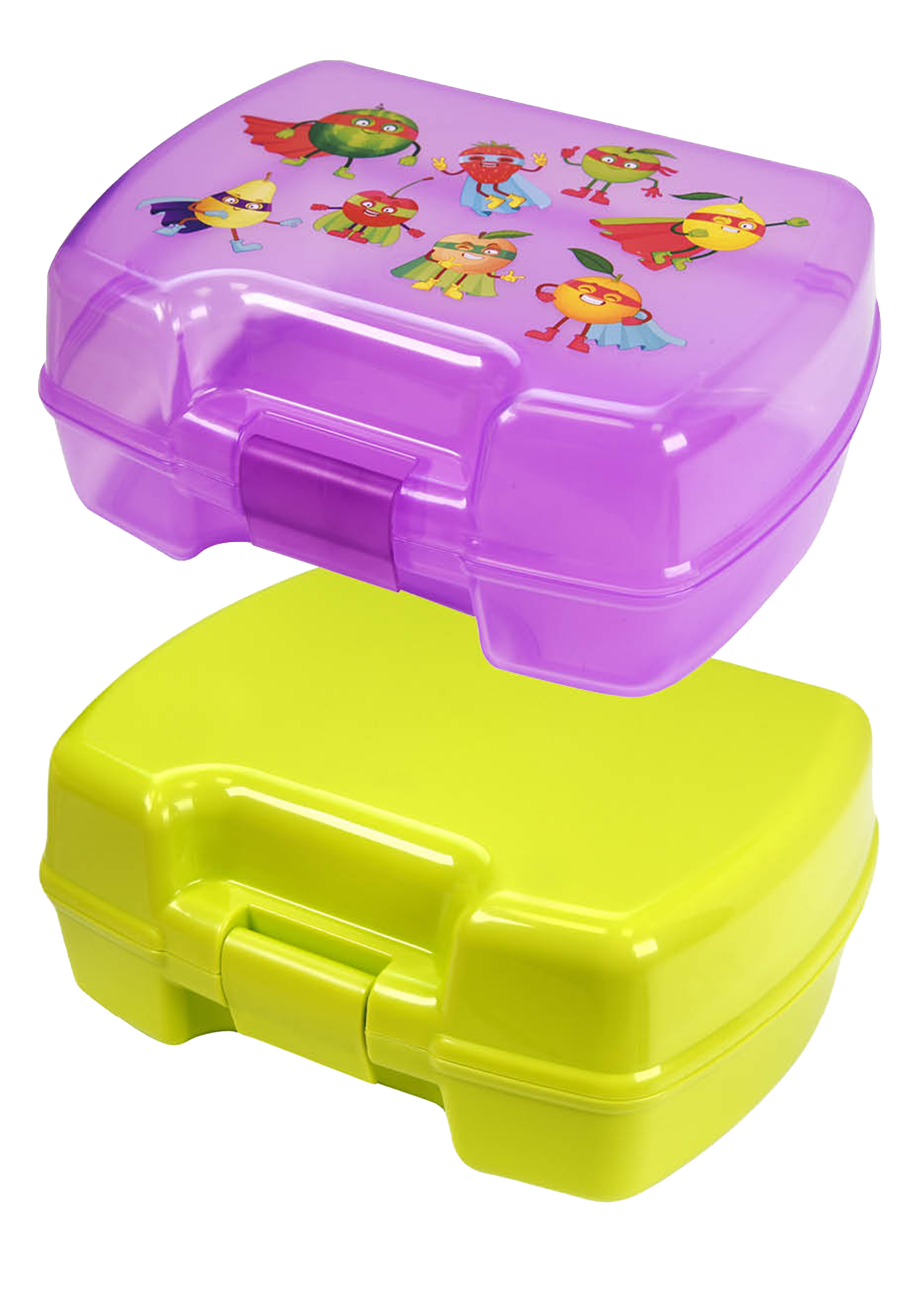 Набор из двух ланч-боксов, Фиолетовый
Набор из двух ланч-боксов, Фиолетовый