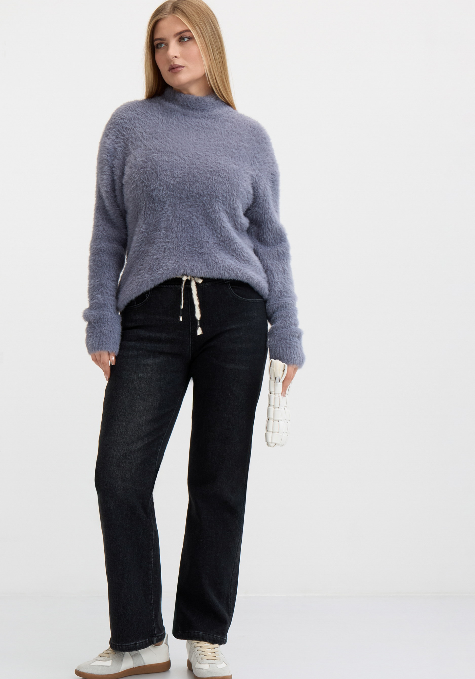 Джинсы утепленные с высокой посадкой, Черный
Джинсы утепленные с высокой посадкой, Черный