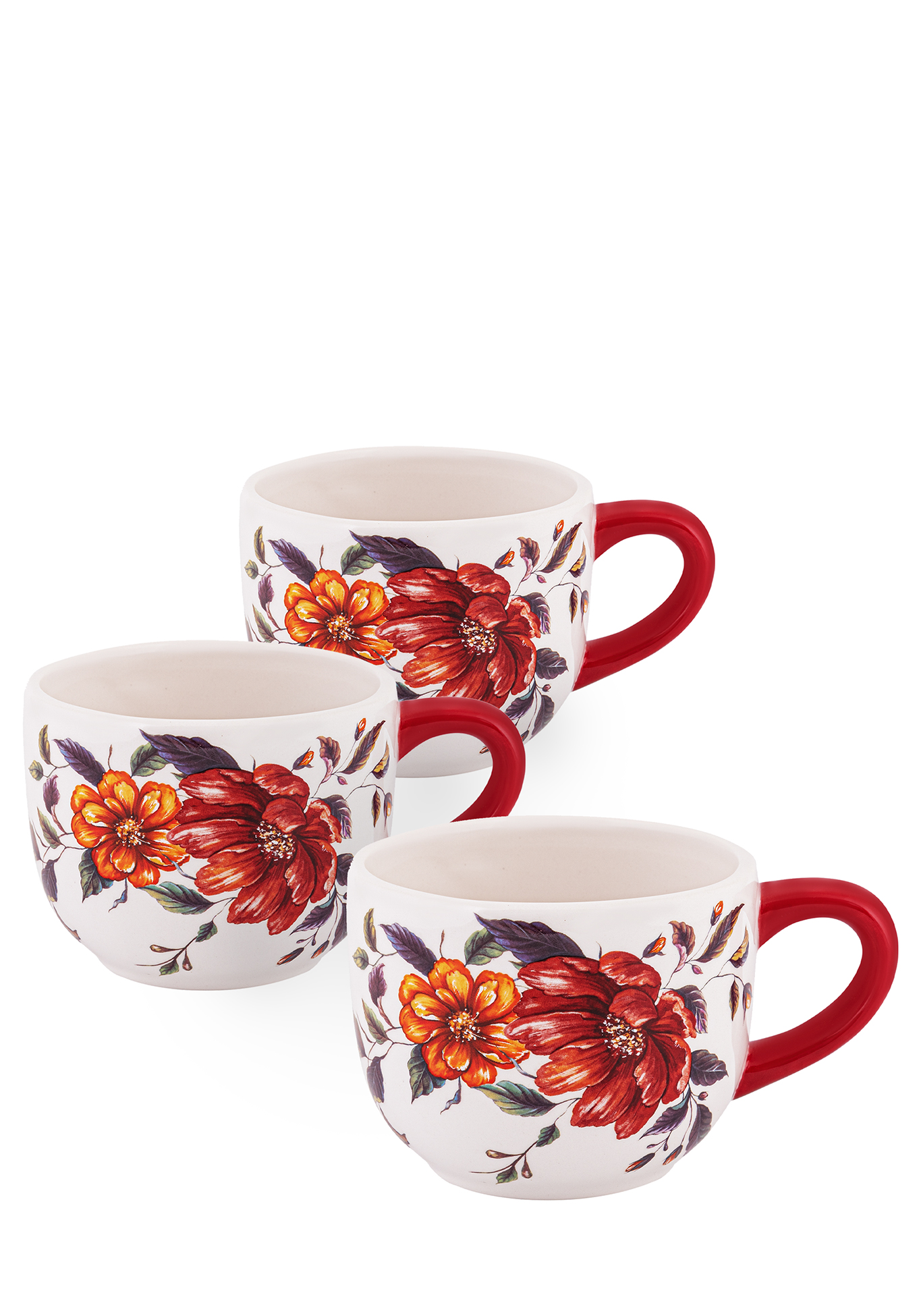 Набор из 3-х керамических бульонниц «Анемоны»
Набор из 3-х керамических бульонниц «Анемоны»