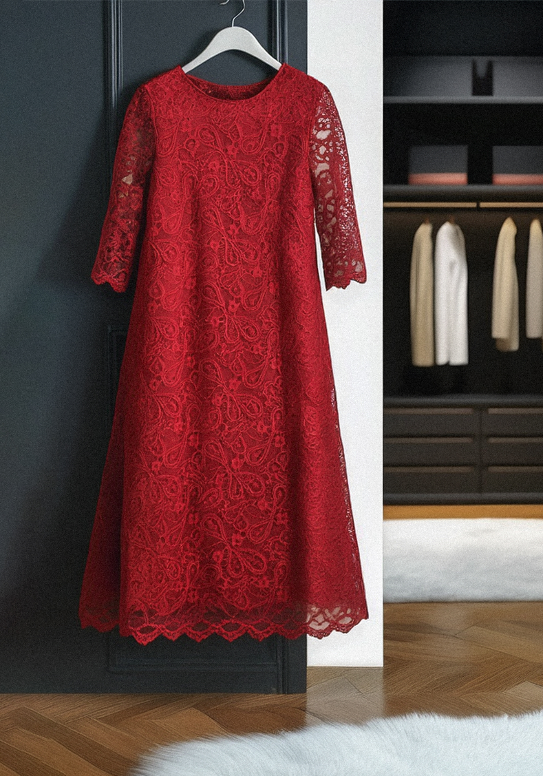 Платье из эластичного гипюра Resale, Бордовый
Платье из эластичного гипюра Resale, Бордовый