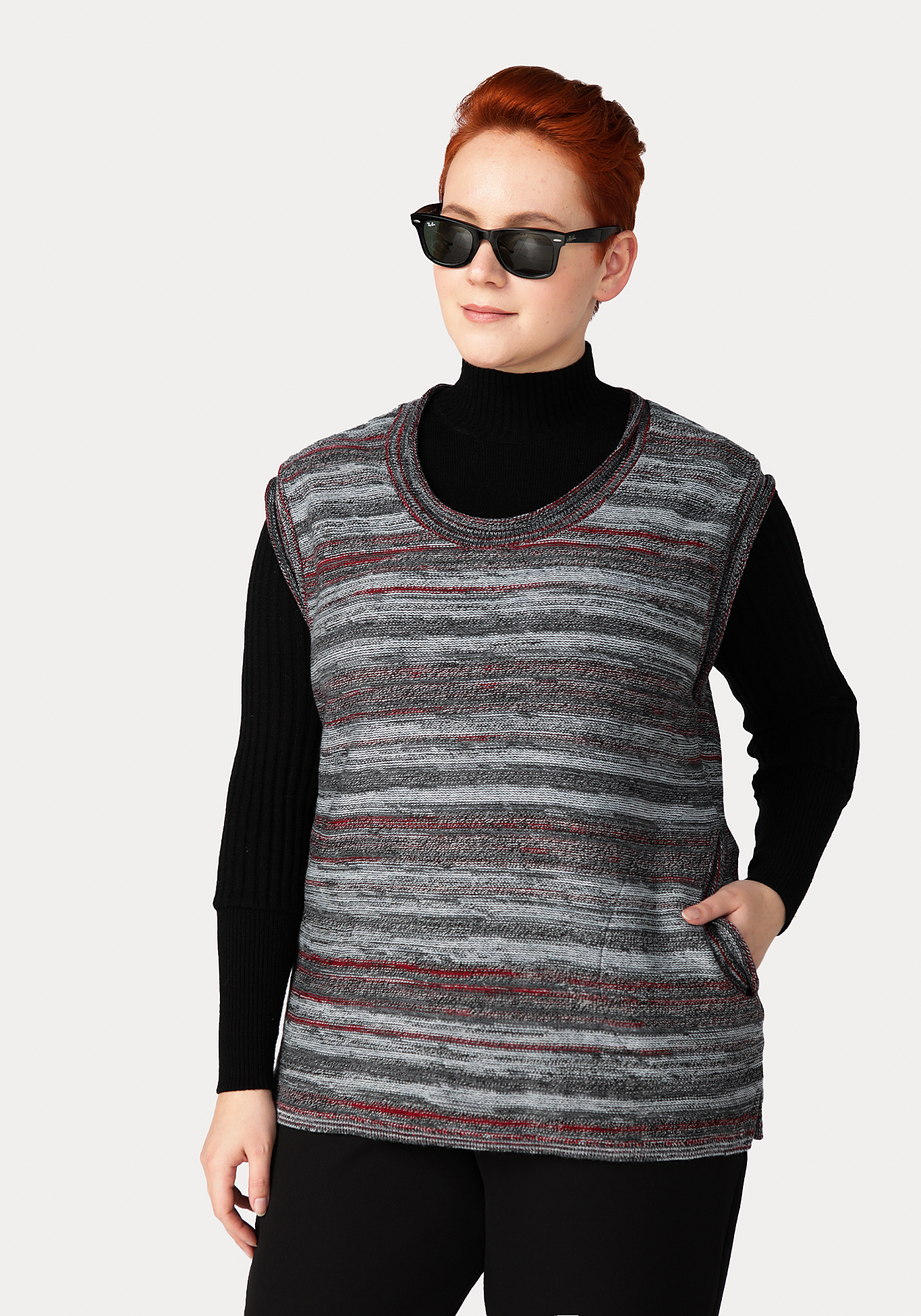 Жилет женский "Стильный образ", Серый
Жилет женский "Стильный образ", Серый