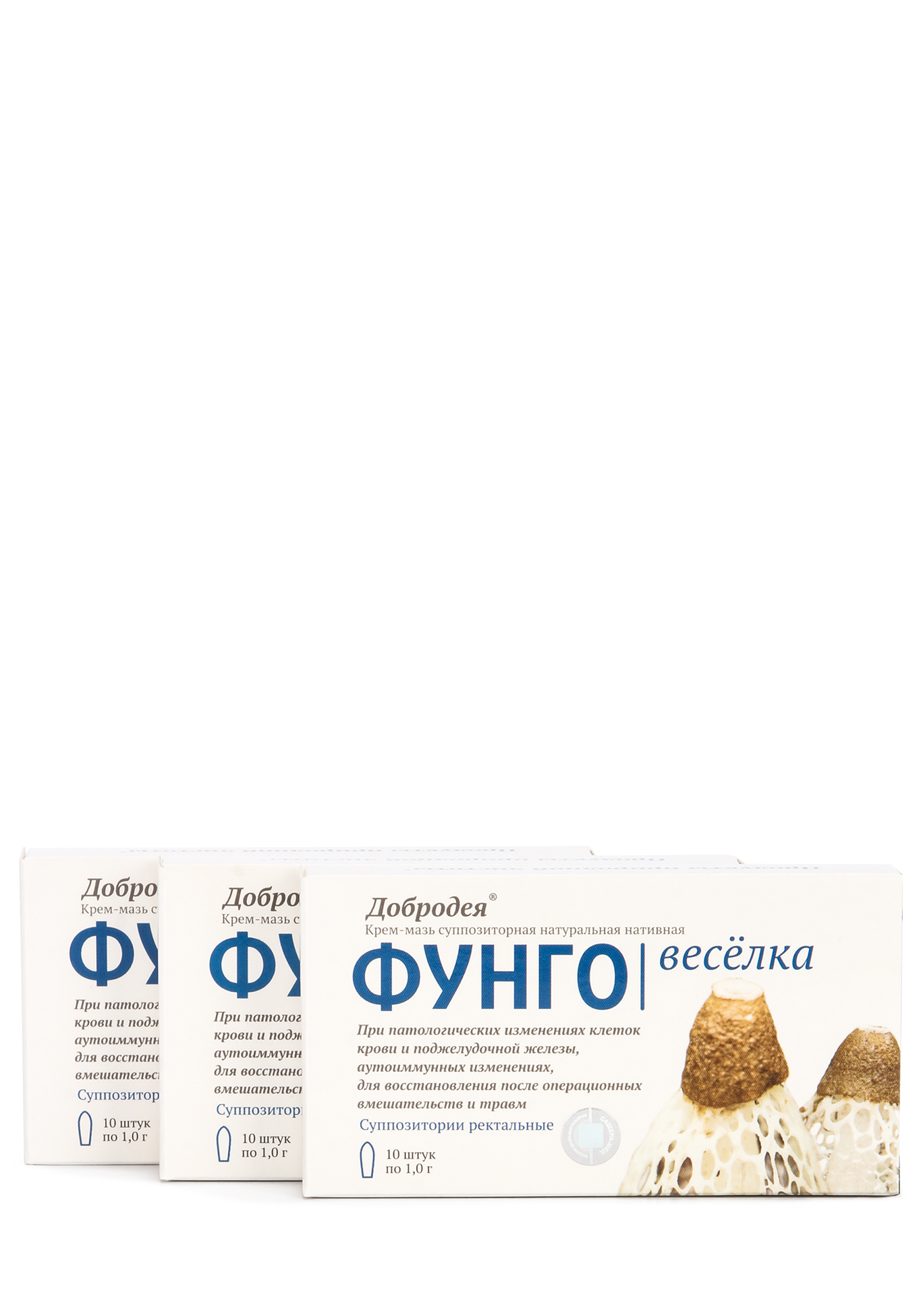 Свечи Фунго Веселка, восстанавливающие, 3 уп.
Свечи Фунго Веселка, восстанавливающие, 3 уп.