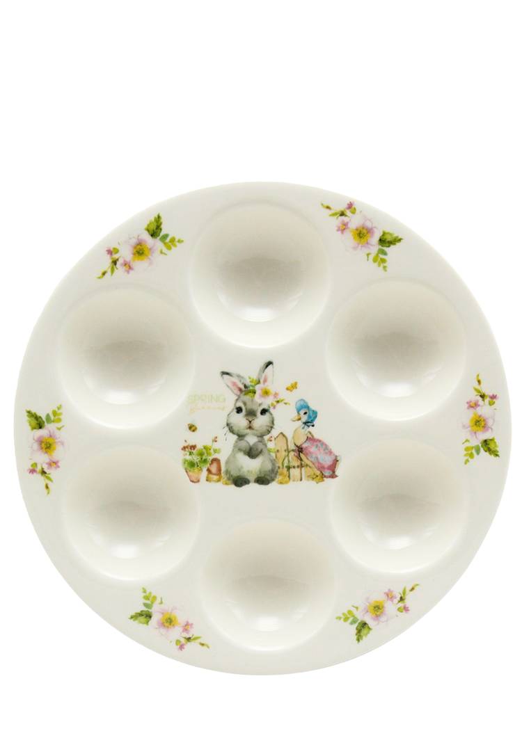 Подставка для 6 яиц Весенние кролики шир. 750, рис. 1