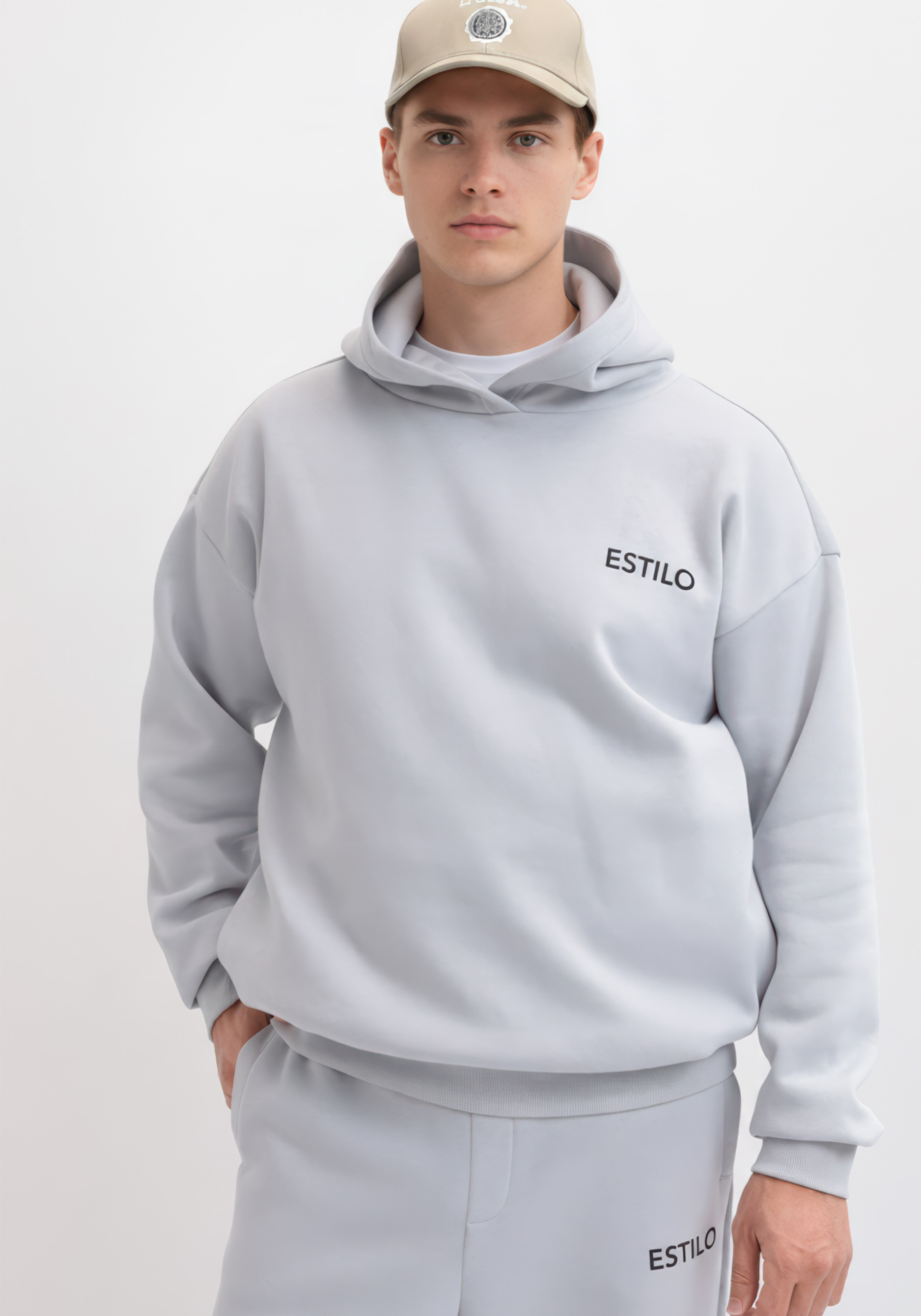 Худи с принтом на спине, Серый
Худи с принтом на спине, Серый