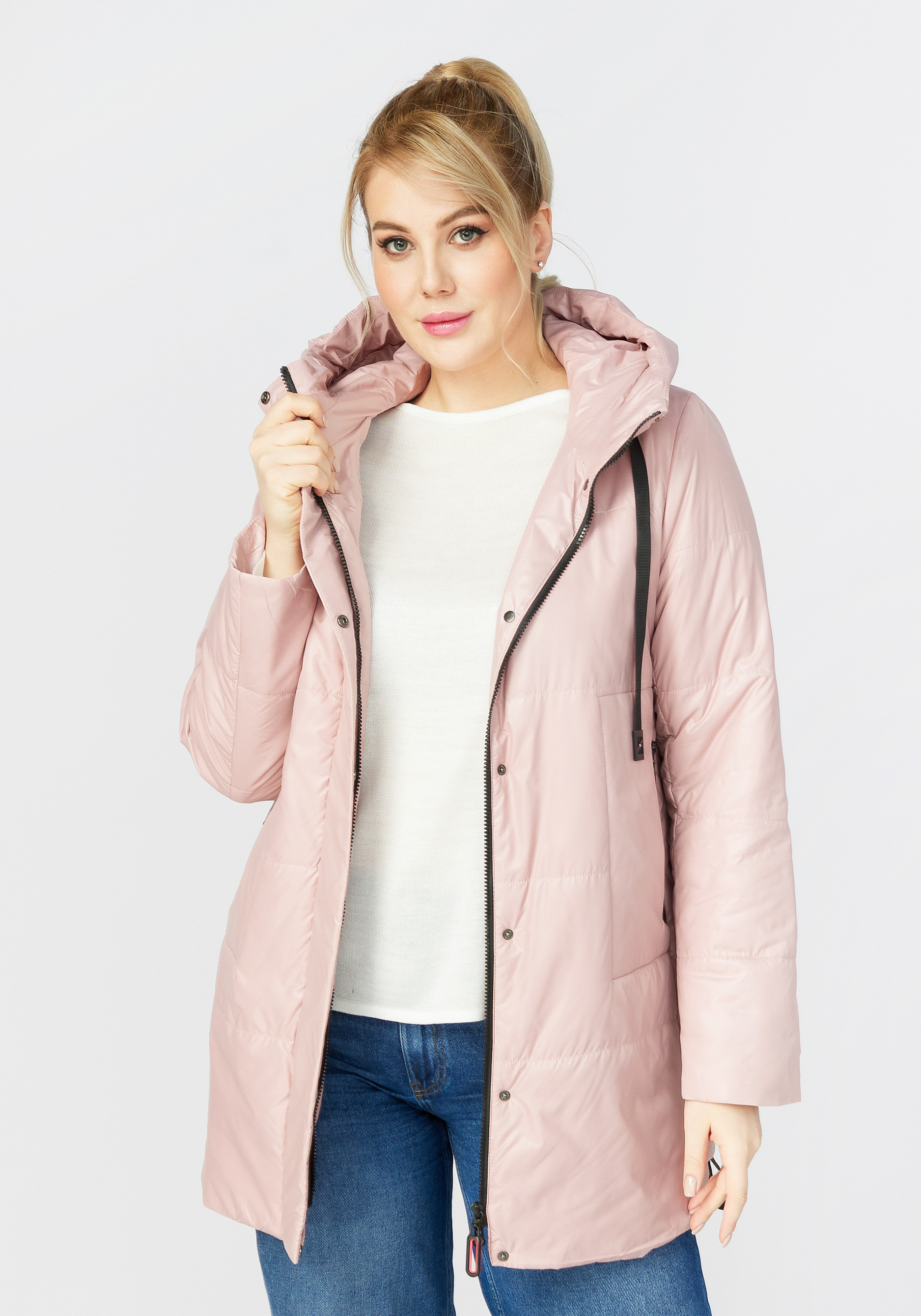 Куртка женская "Лиана", Розовый 
Куртка женская "Лиана", Розовый
