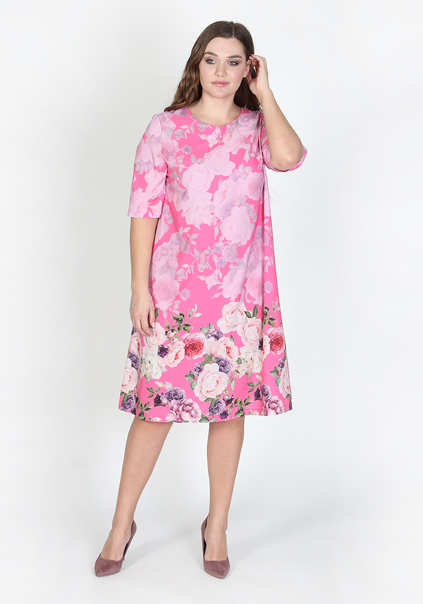 Платье "Цветочный блюз", Розовый
Платье "Цветочный блюз", Розовый