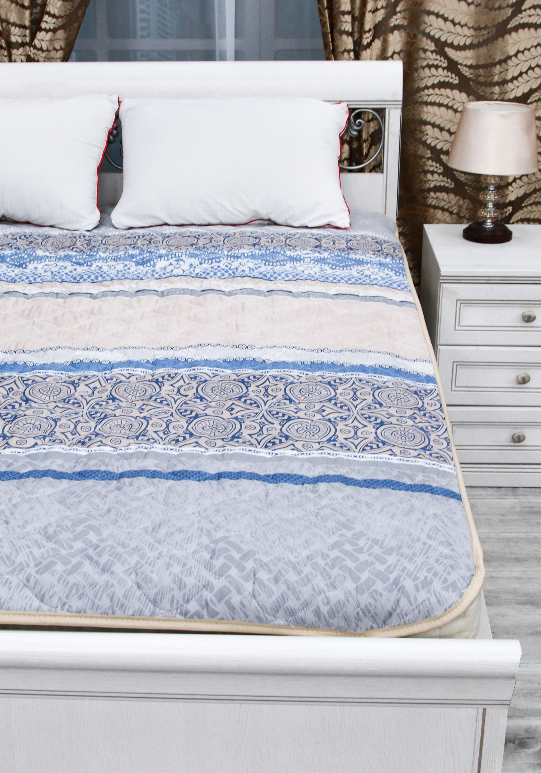 Наматрасник с верблюжей шeрстью, Бежевый
Наматрасник с верблюжей шeрстью, Бежевый