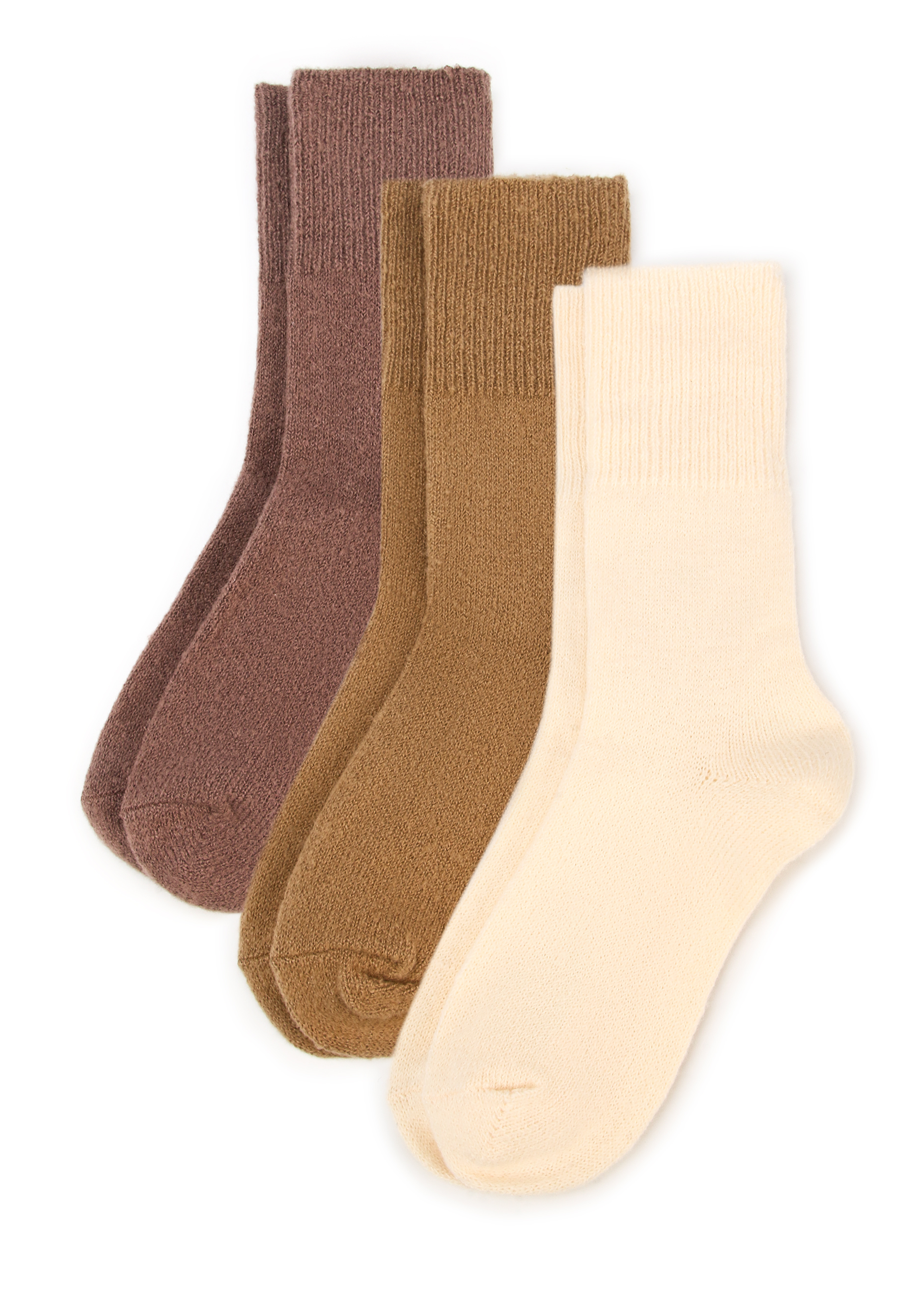 Носки "Термо" с шерстью ламы, 3 пары, Белый
Носки "Термо" с шерстью ламы, 3 пары, Белый