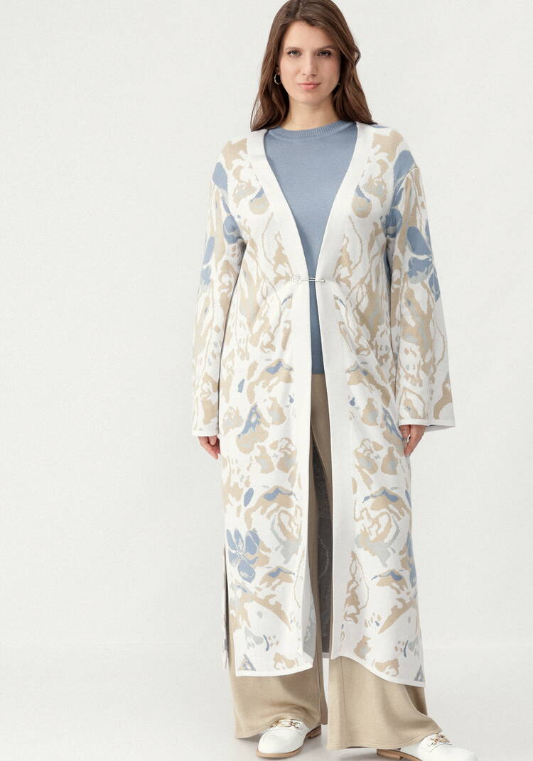 Кардиган с цветочным дизайном шир.  750, рис. 30