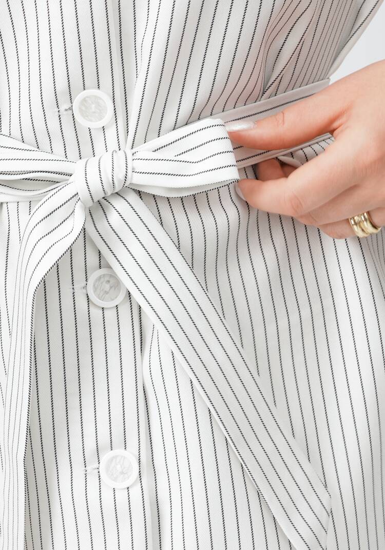 Костюм блуза и брюки в полоску шир.  750, рис. 8