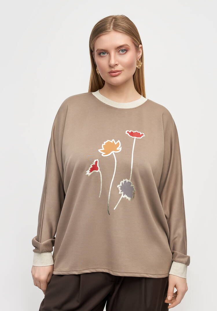 Джемпер Нежный лотос шир.  750, рис. 9