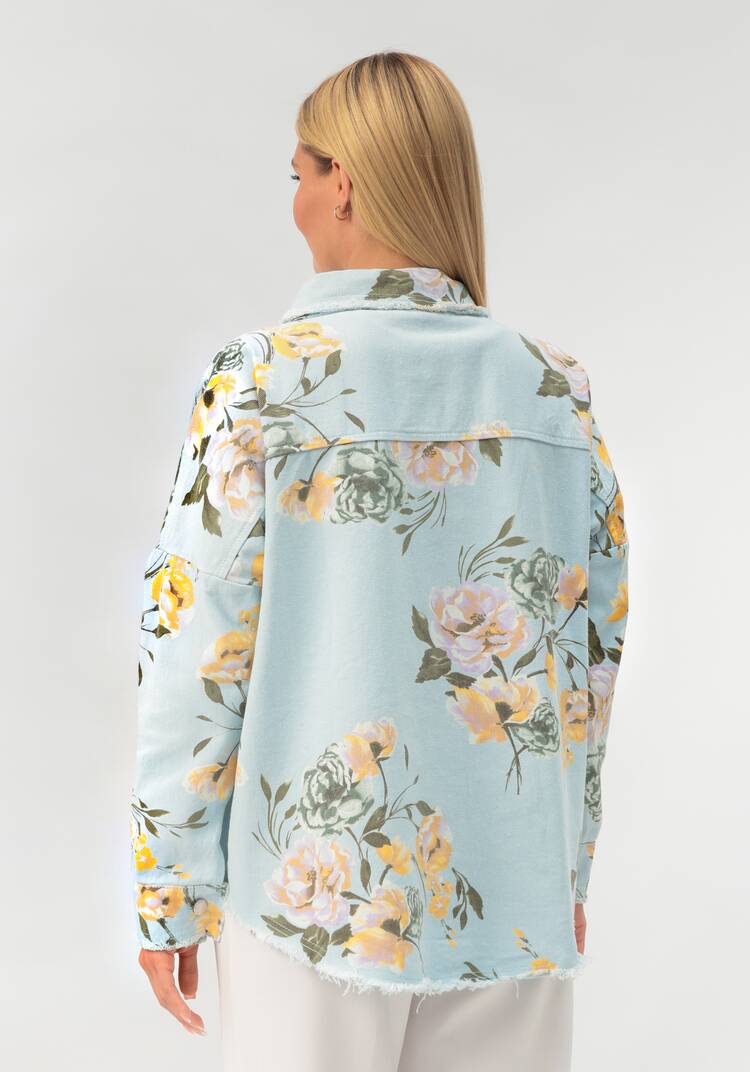 Куртка джинсовая Белла шир.  750, рис. 15