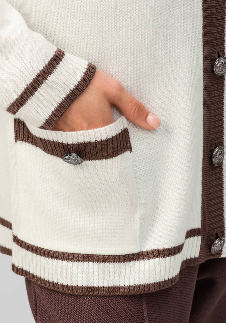 Кардиган удлиненный прямого силуэта шир.  750, рис. 28