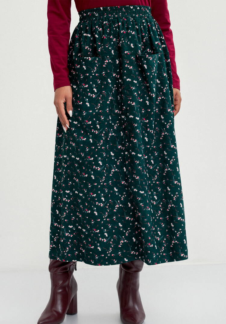 Юбка с оригинальными карманами впереди шир.  750, рис. 11