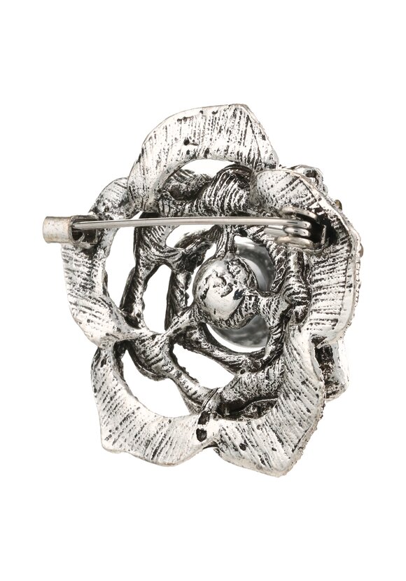 Брошь Цветочный шлейф шир.  580, рис. 4