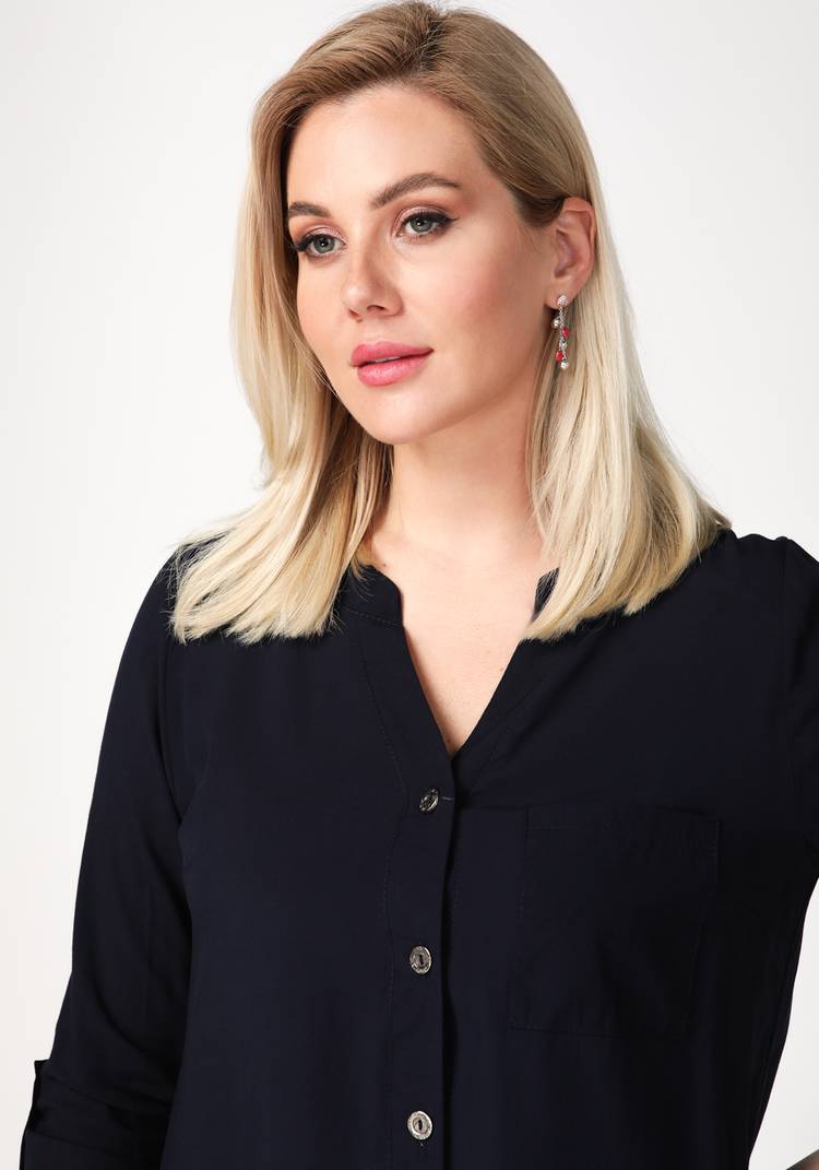 Рубашка прямого кроя Аннета шир.  750, рис. 9