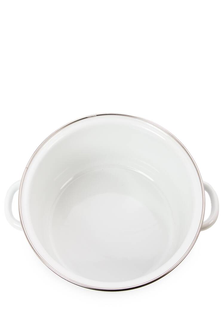 Эмалированная кастрюля с крышкой Петушок шир.  750, рис. 9