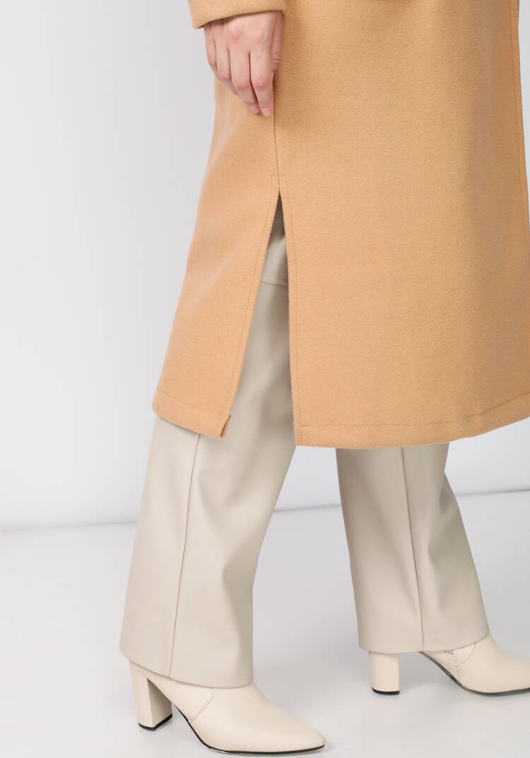 Пальто удлиненное с поясом шир.  750, рис. 15