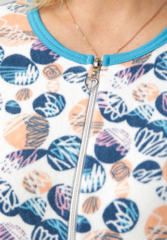 Халат велюровый Любава шир.  580, рис. 6