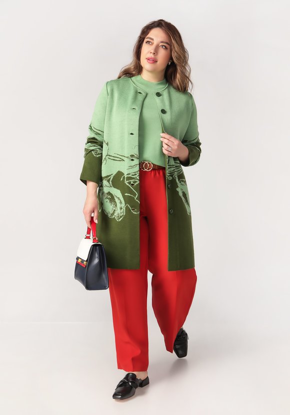 Кардиган Утонченный вкус шир.  580, рис. 17