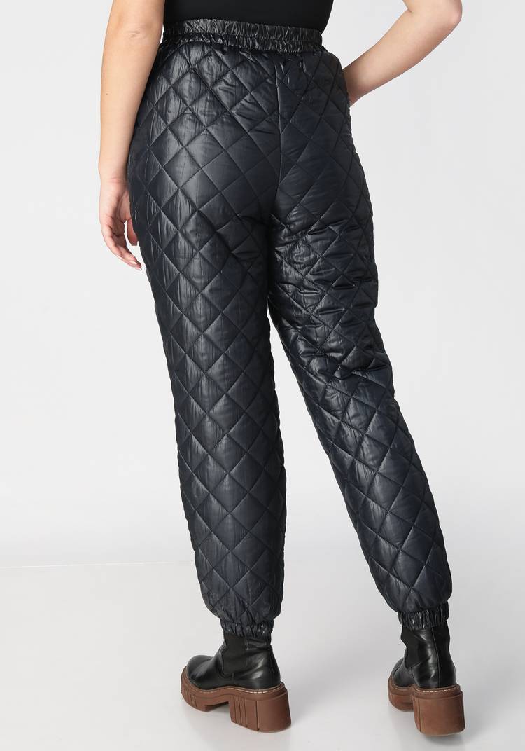 Брюки стеганые на резинке шир.  750, рис. 15