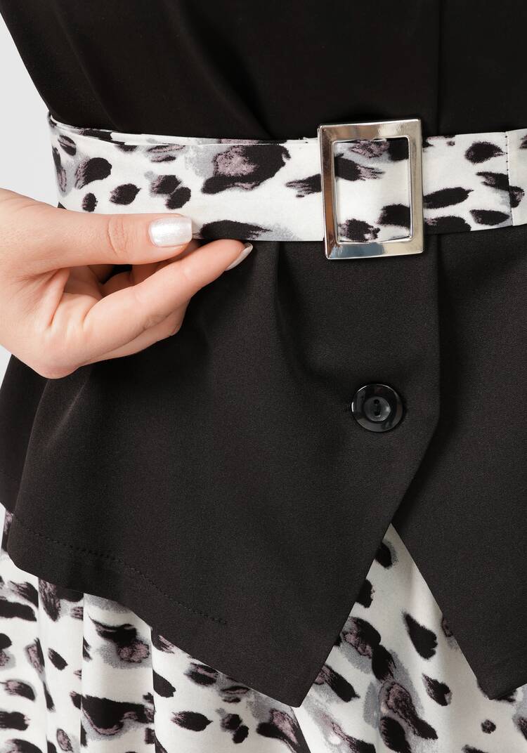 Комплект блуза и юбка с поясом шир.  750, рис. 23