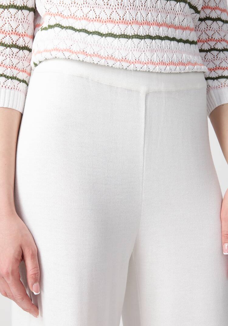 Брюки однотонные высокой посадки шир.  750, рис. 12