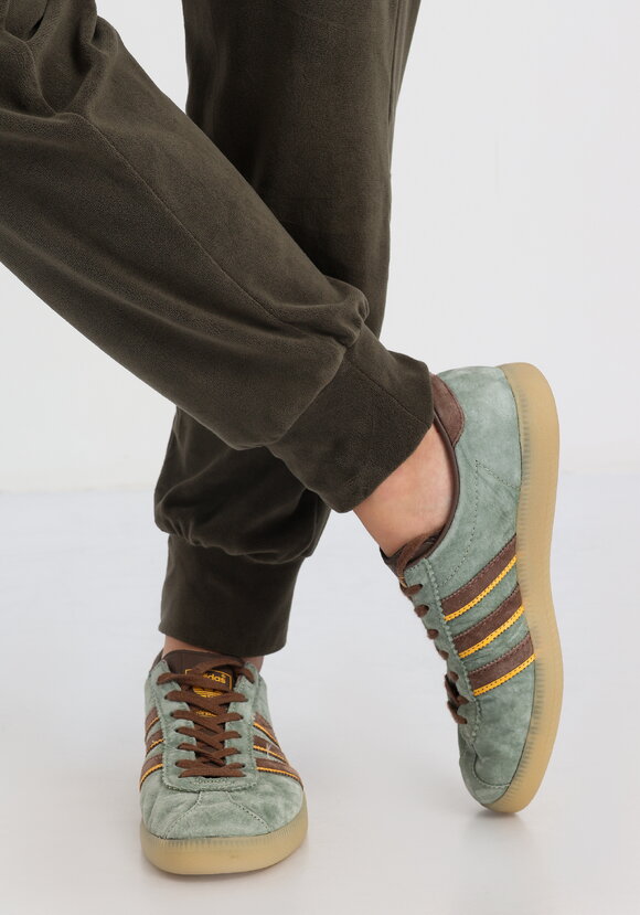 Брюки из велюра на резинке шир.  580, рис. 6