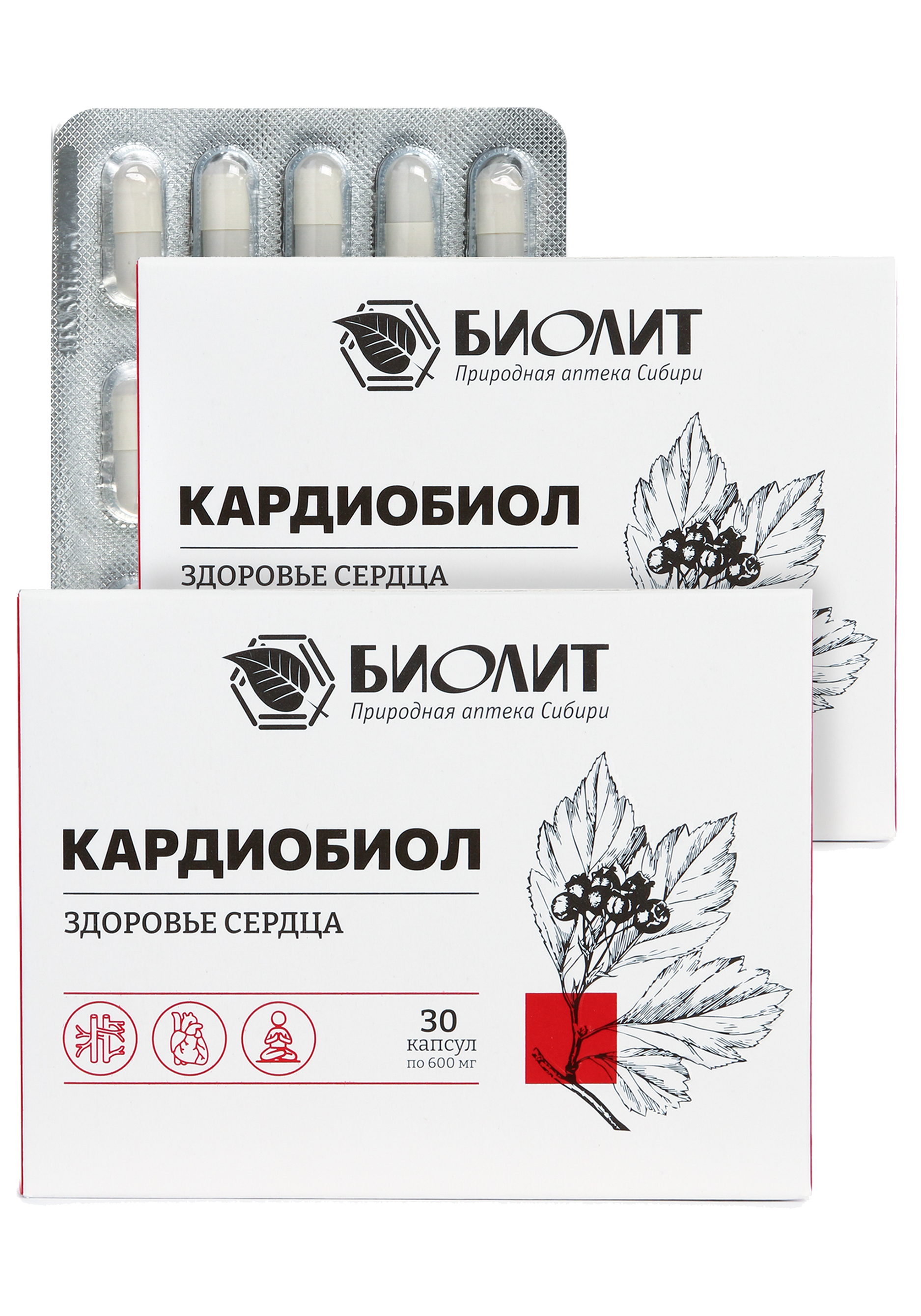 

Комплекс для сердца "Кардиобиол", 2 шт.