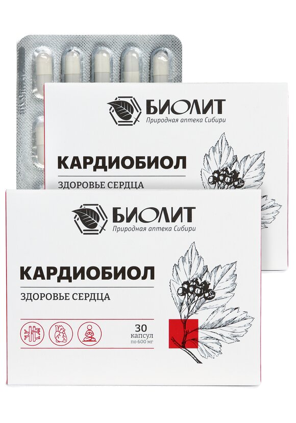 Комплекс для сердца "Кардиобиол", 2 шт. купить недорого в интернет ...