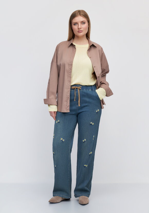 Джинсы Лаура шир.  580, рис. 1