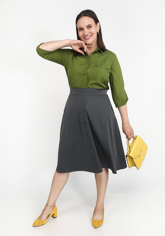 Блуза Прекрасный восторг шир.  580, рис. 1