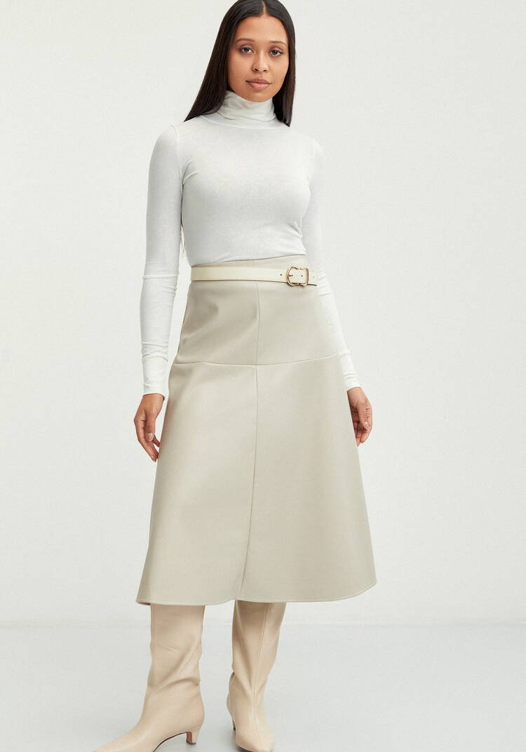 Юбка годе с начесом шир.  750, рис. 1