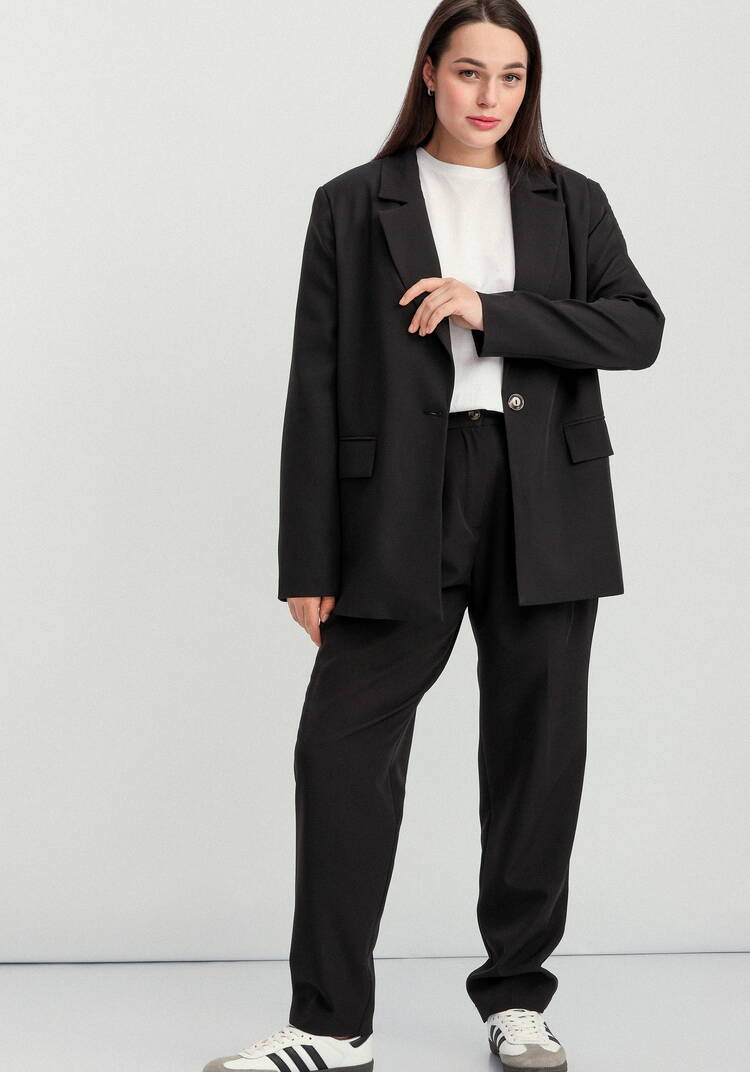 Пиджак однобортный на подкладке шир.  750, рис. 19