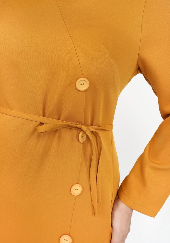 Платье с асимметричной застежкой шир.  580, рис. 10