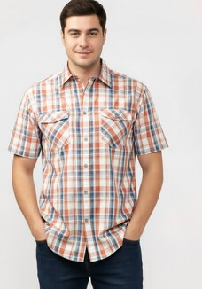 Рубашка в клeтку Дэвид