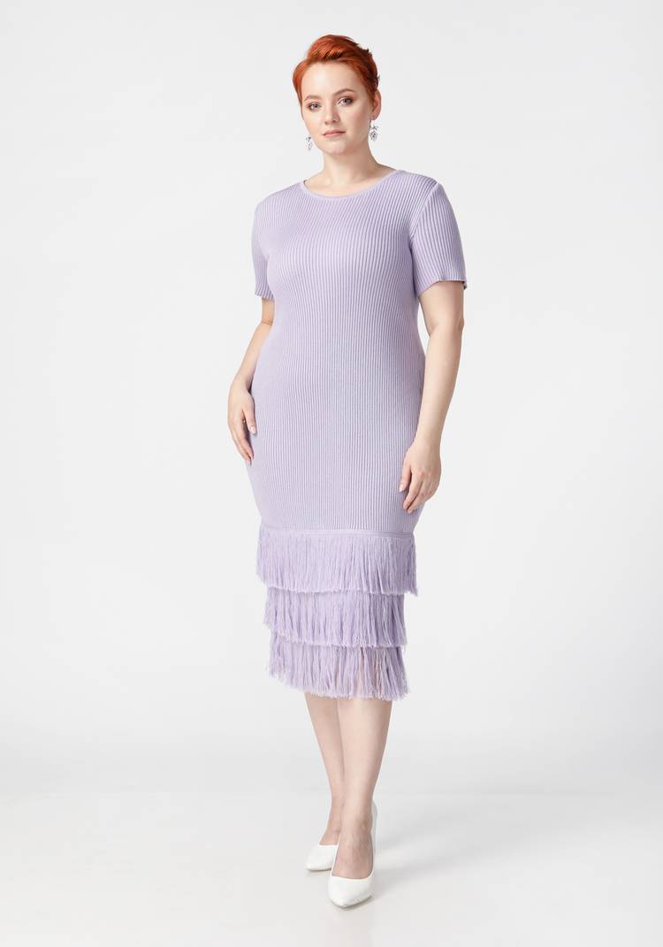 Платье миди прямого силуэта шир.  750, рис. 9