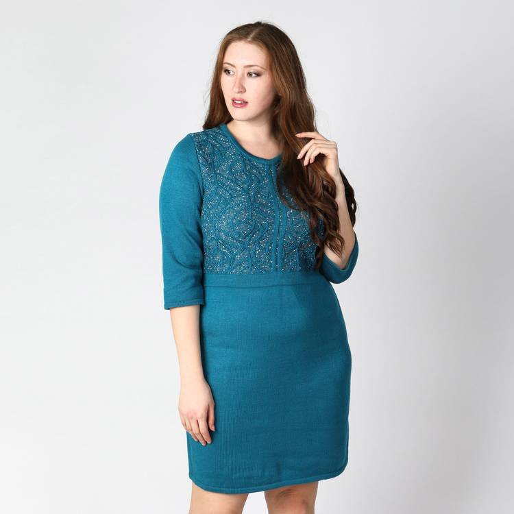 Платье с рукавом 3/4 шир.  750, рис. 9