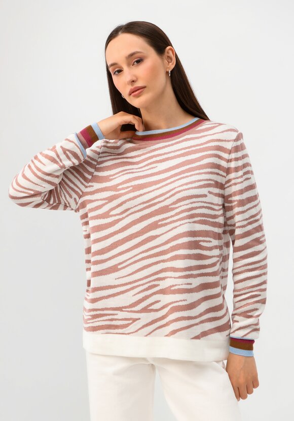 Джемпер с жаккардовым рисунком шир.  580, рис. 1