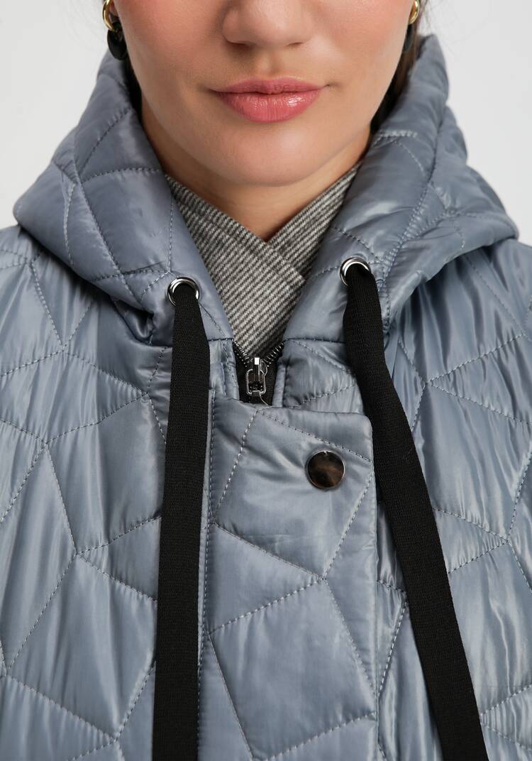 Жилет оверсайз удлинённый с капюшоном шир.  750, рис. 5