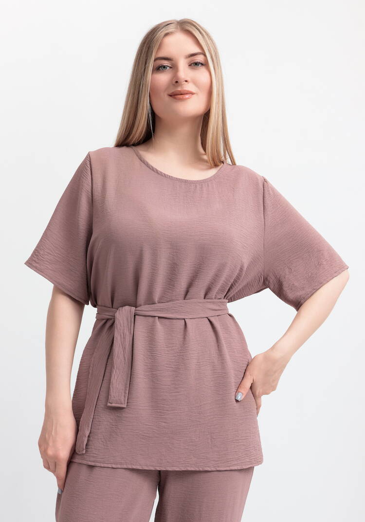 Костюм с брюками из легкой ткани шир.  750, рис. 27