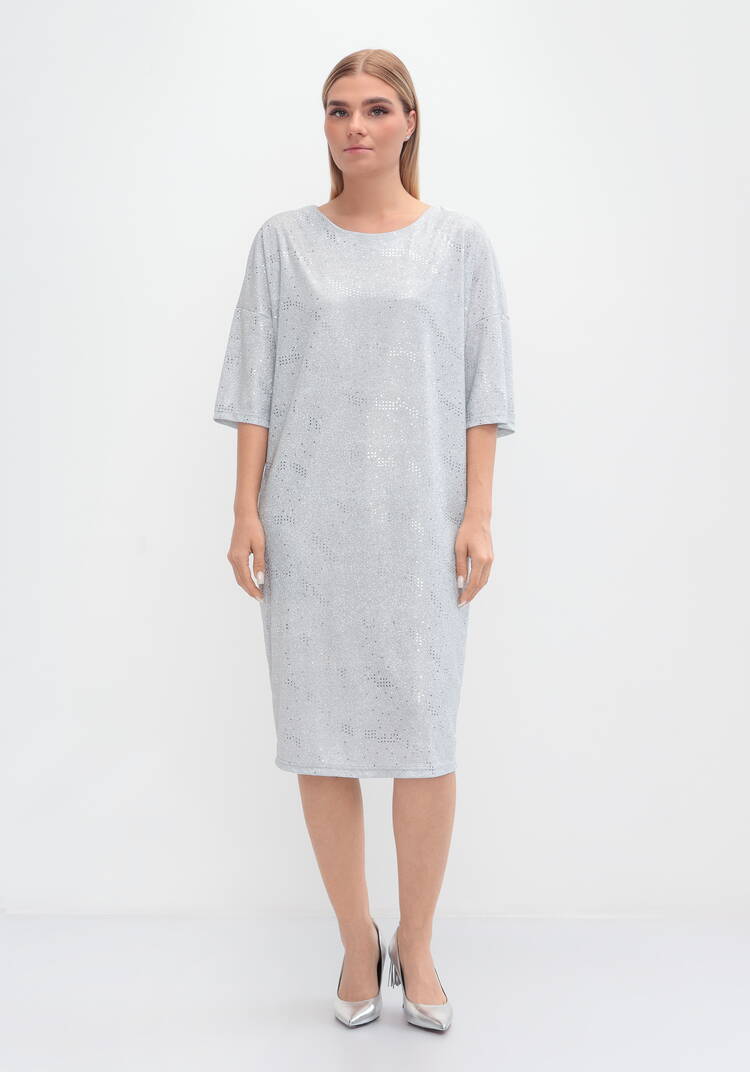 Платье с 3D мерцанием шир.  750, рис. 4