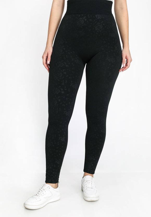 Леггинсы на высокой посадке с узором шир.  580, рис. 13