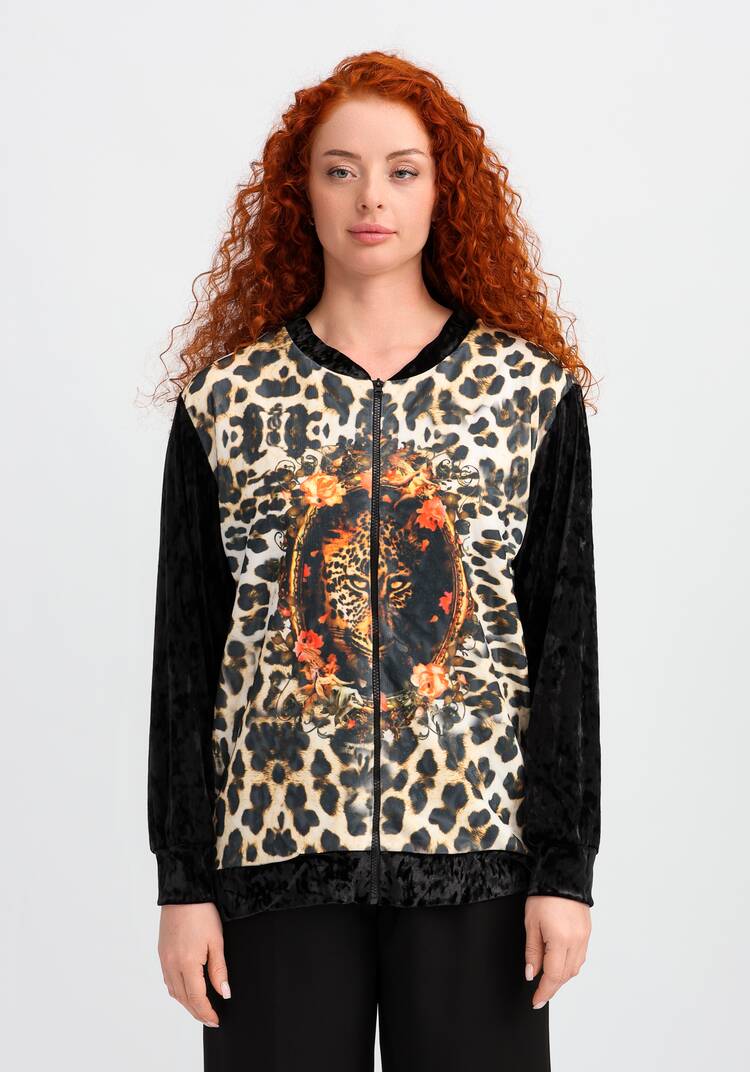 Бомбер Леопард шир.  750, рис. 4