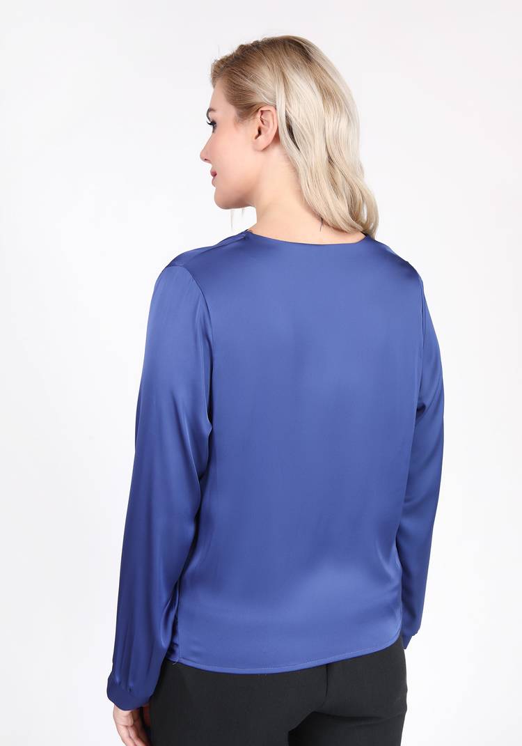 Блуза Женственное очарование шир.  750, рис. 5