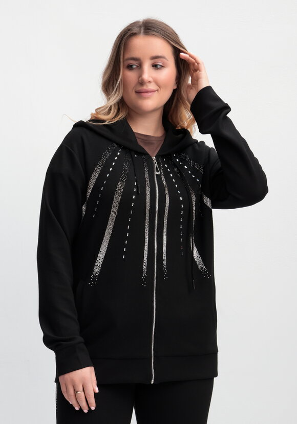 Костюм со стразами (толстовка и брюки) шир.  580, рис. 3