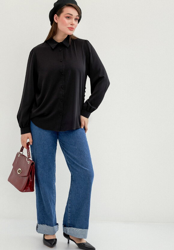 Блуза с разрезами шир.  580, рис. 8