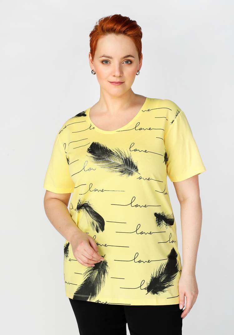 Блуза с принтом Белла шир.  750, рис. 17