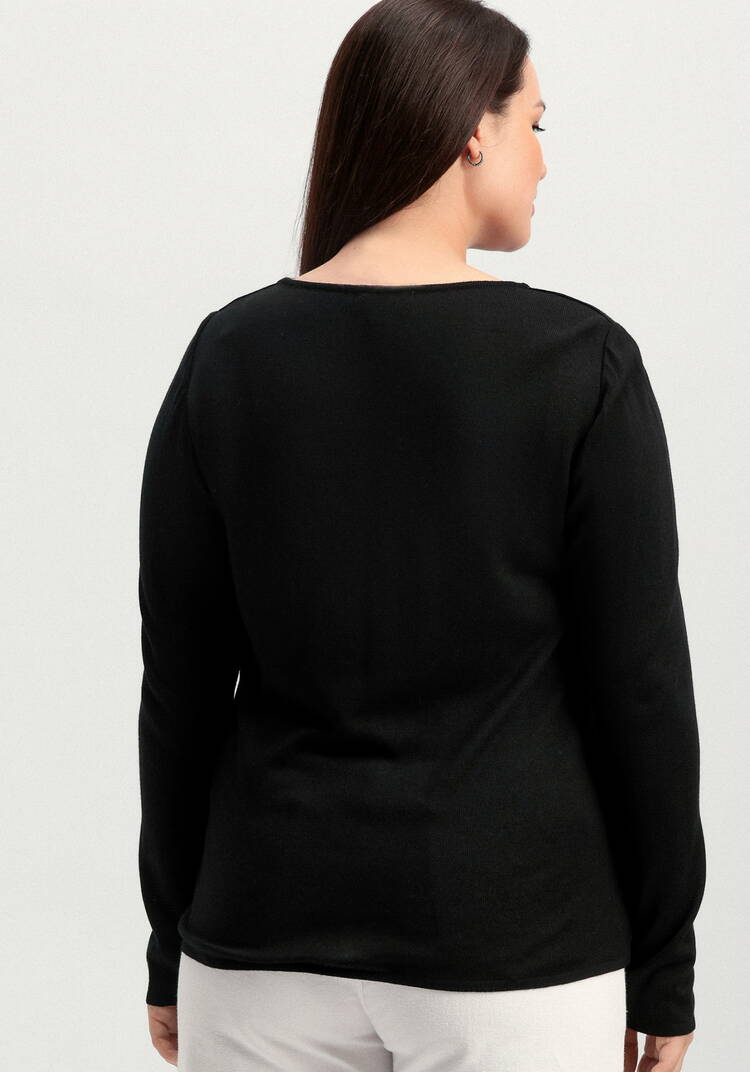 Джемпер базовый удлиненный шир.  750, рис. 10