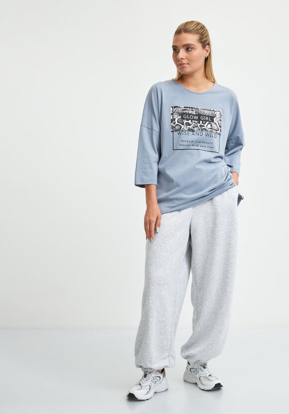 Лонгслив с принтом питон шир.  580, рис. 20